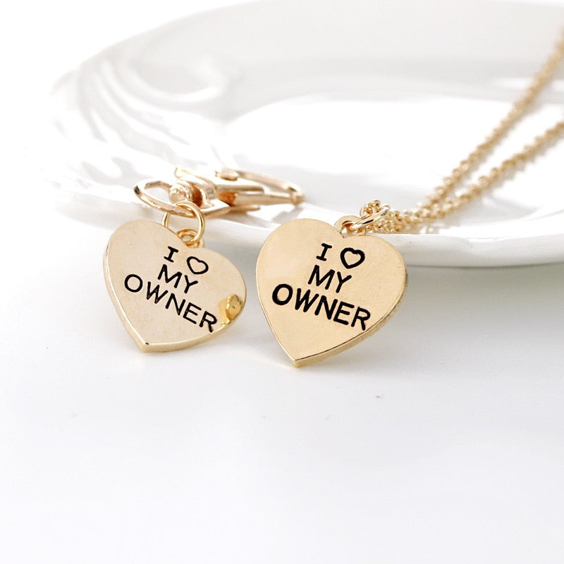 Dog and Dog Owner Necklace
