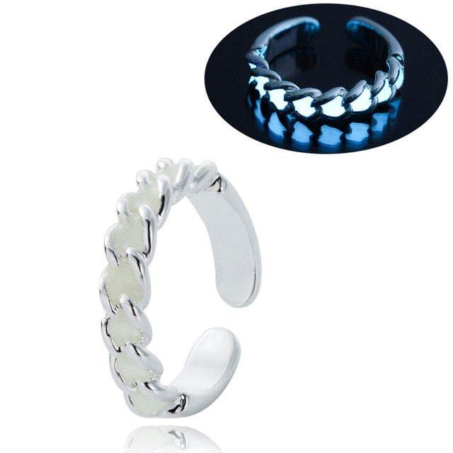 Heart Shape Luminous Ring{VIP Gift}