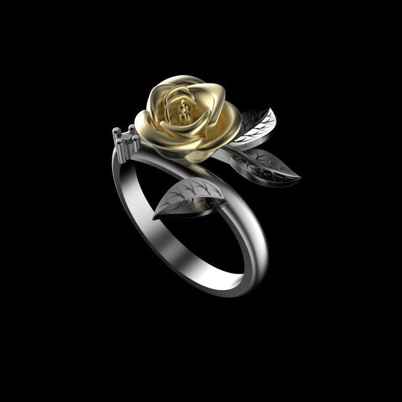 Rose Flower Ring For Women{VIP Gift}