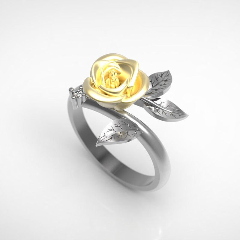 Rose Flower Ring For Women{VIP Gift}