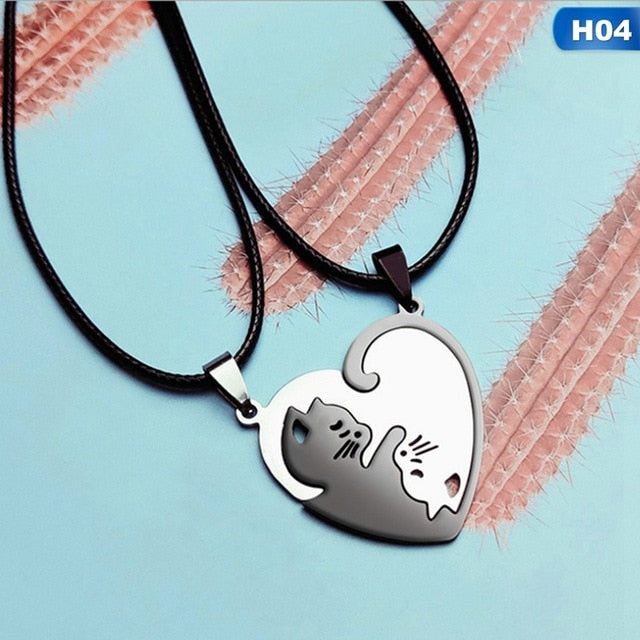 Cat Couple Necklace{Vip Gift}