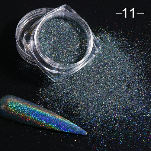 Holographic Nails Powder{VIP Gift}