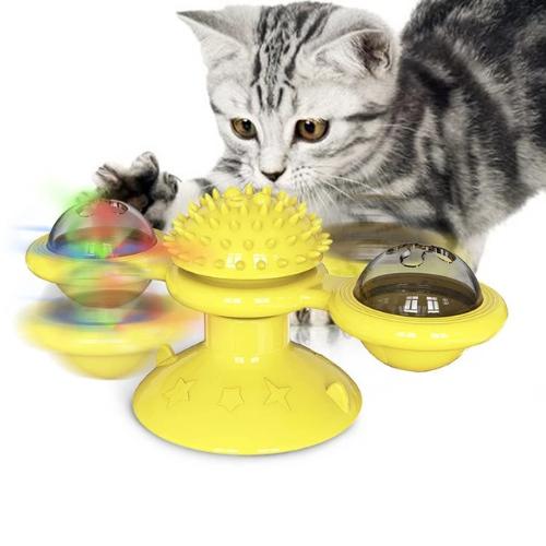 Windmill Cat Interactive Toy
